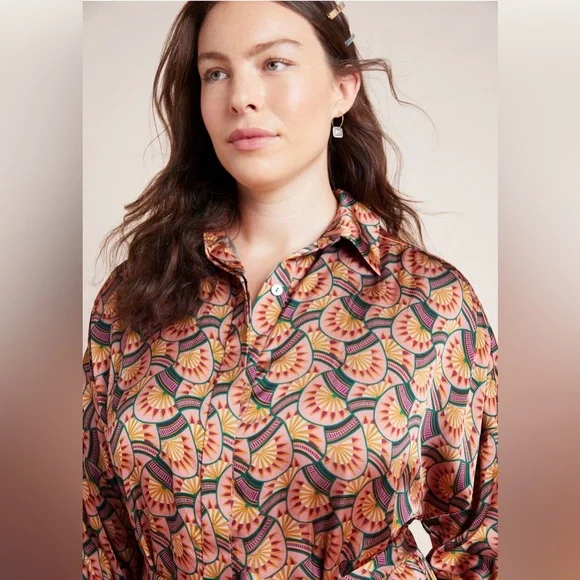 Eva Franco Multicolor High Low Dress - Picture 4 of 16